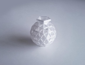 geosphäre vase 25 pinshape 3d design 3d print model - Mito3D