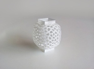 voronoi vazo 1 pinshape rüzgar 3d tasarım 3d print model - Mito3D