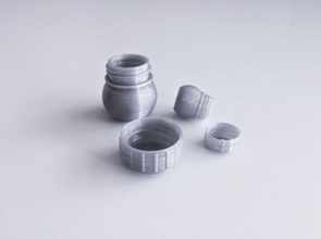 bottle screw cap 30 pinshape 3d-design 3d print model - Mito3D