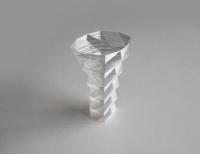 poly vase 2 pinshape 3d-design 3d print model - Mito3D
