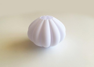 citrouille vase 1 pinshape Conception 3d 3d print model - Mito3D