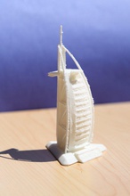 burj al arab pinshape 3d-design 3d print model - Mito3D