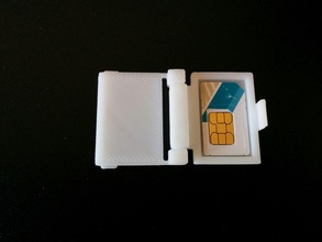 tarjeta sim caso pinshape 3d print model - Mito3D
