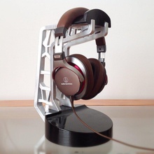 headphone stand pinshape 3d-design 3d print model - Mito3D