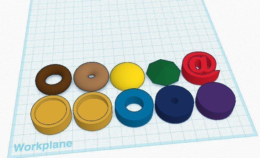 crokinole discos pinshape Diseño 3d 3D print model - Mito3D