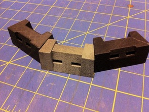 28mm concrete barriers form mold pinshape 3d-design 3d print model - Mito3D