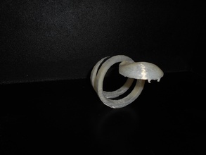 pulsera serpiente pinshape bijoux 3d print model - Mito3D