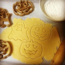 halloween cortador biscoito pinshape abóbora bruxas cookie 3d print model - Mito3D