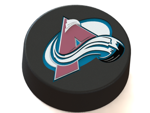 colorado avalanche logo Eishockey puck pinshape 3dmodel logo3d nhl 3d print model - Mito3D