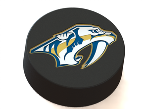 nashville predators logo ice hockey puck pinshape nasville predatori 3dmodel nhl ghiaccio logo3d 3d print model - Mito3D