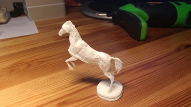 horse pinshape madesolid-filament-giveaway 3d print model - Mito3D