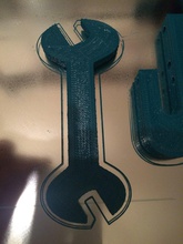 kundengebundene doppelseitige Schraubenschlüssel 12 10mm pinshape 3d design 3d print model - Mito3D