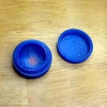 makeup pot lid pinshape 3d-design 3d print model - Mito3D