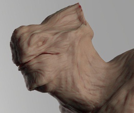 alieno grigio scout aggiornato 8 29 17 pinshape avatar progettazione concorso carattere modellazione statua buste spazio astronave spacex creatura gli alieni alien 3d print model - Mito3D