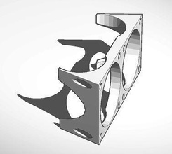 suport fan 30x30 pinshape 3d-design 3d print model - Mito3D