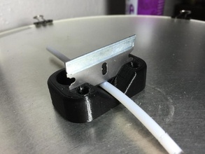 tubing cutter - piece guillotine pinshape 3d-design 3d print model - Mito3D