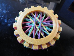 kauçuk amortisörler 3d yazıcı pinshape atom tasarım 3d print model - Mito3D