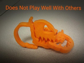 pumpkin jack lantern clipz 2 halloween ready snack sc pinshape 3d-design 3d print model - Mito3D