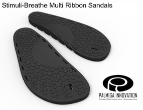 palmiga stimoli respirare multi nastro sandali pinshape disegno 3d 3d print model - Mito3D
