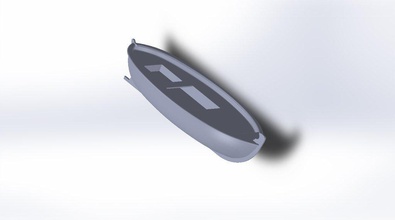 tekne yazdırılabilir pinshape bölünmüş 3d tasarım 3d print model - Mito3D
