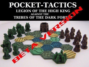 pocket-tactics legion high king tribes pinshape 3d-design 3d print model - Mito3D
