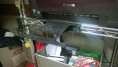 standard 3d printer stand metal racks pinshape 3d-design 3d print model - Mito3D