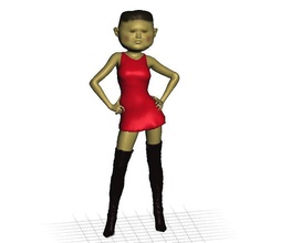 supremely sexy leader pinshape 3d-design 3d print model - Mito3D
