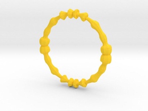 lathed bangle pinshape low-poly-3d-printing-design-contest 3d print model - Mito3D