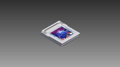 game boy cartridge pinshape 3d-design 3d print model - Mito3D