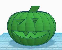 pumpkin cill pinshape cool green 3d print model - Mito3D