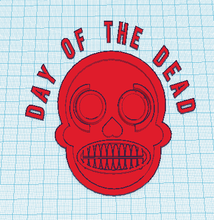 day dead sugar skull pinshape day-of-the-dead 3d print model - Mito3D