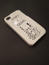 stuff 4 geeks iphone 4s case pinshape 3d-design 3d print model - Mito3D