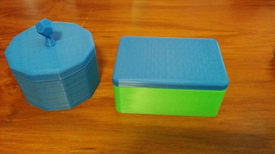 Boxen pinshape box Deckel 3d print model - Mito3D