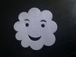 smiley botão pinshape 3d design 3d print model - Mito3D
