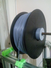 filament spool roller pinshape 3d-design 3d print model - Mito3D