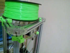 filament guide kossel 2020 pinshape 3d-design 3d print model - Mito3D