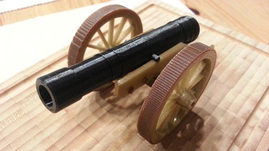 historical field cannon pinshape 3d-design 3d print model - Mito3D