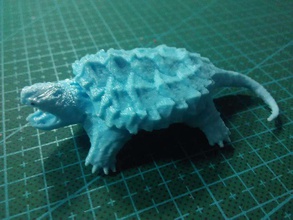 snapping turtle pinshape disegno 3d 3d print model - Mito3D