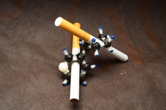 nicotina openscad generato chimici file sdf pinshape disegno 3d 3d print model - Mito3D