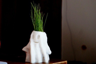 halloween ghost plantador pinshape 3d design 3d print model - Mito3D