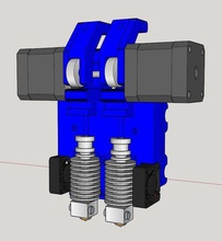 3mm doğrudan ikili alanında prusa i3 pinshape 3d tasarım 3d print model - Mito3D