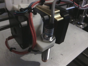 sintron prusa sensor inductivo montaje extrusor bajado 8mm pinshape Diseño 3d 3d print model - Mito3D