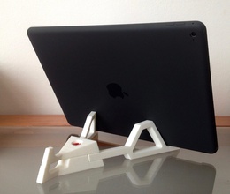 support bureau ipad pro pinshape 13 pouces 10 tablet stand 3d print model - Mito3D