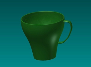 coffecup pinshape coofecup 3d print model - Mito3D
