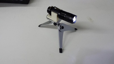cree el feneri tripod pinshape worklight meşale üçayak mount atölye iş ışık 3d print model - Mito3D