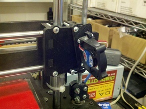 printrbot pivotement ventilateur pinshape Conception 3d 3dprinting 3d print model - Mito3D