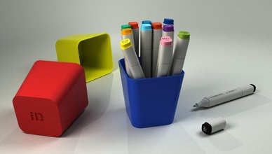 copiç marker konteyner pinshape 3d tasarım 3d print model - Mito3D