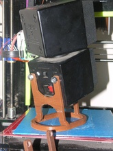 bose satellite speaker bracket pinshape 3d-design 3d print model - Mito3D