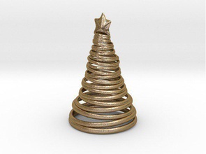 xmas tree pinshape december gift santa holdiay trees christmas 3d print model - Mito3D
