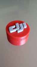 dji phantom tapa lente roja pinshape Diseño 3d 3d print model - Mito3D
